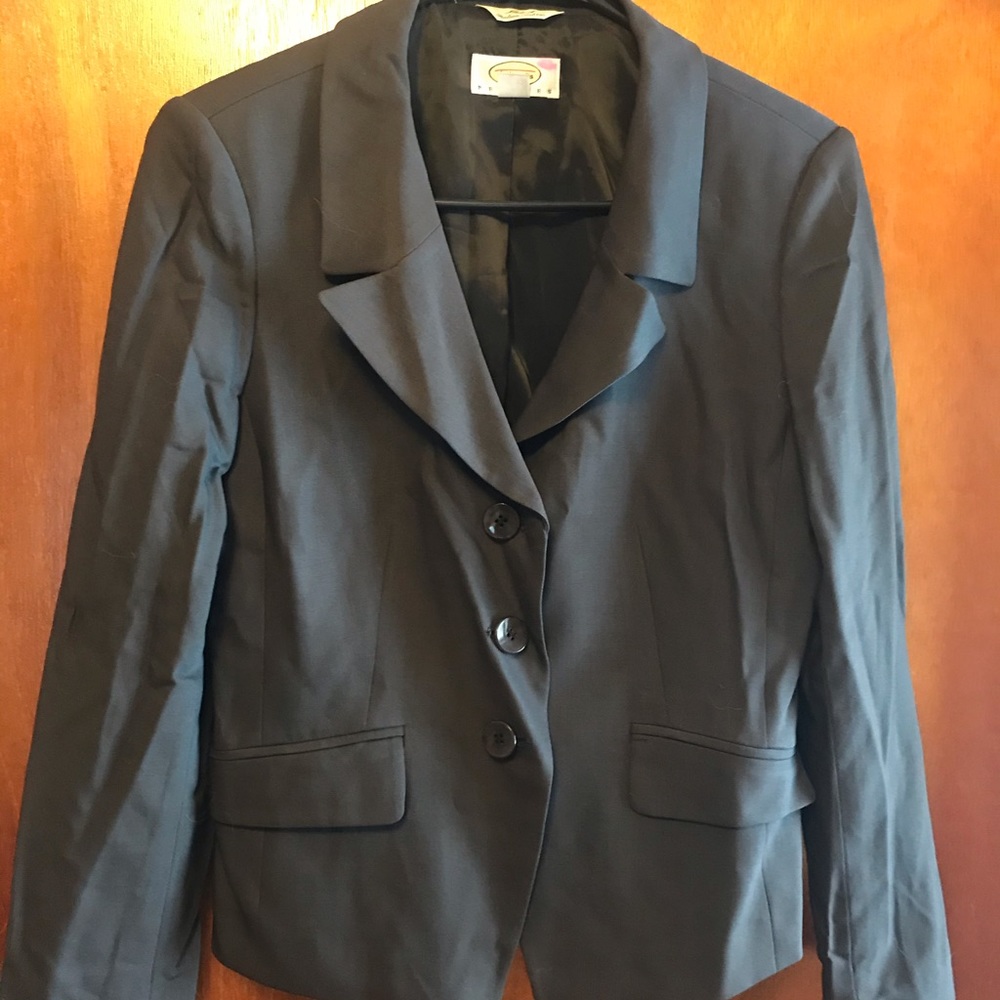 Dark gray dress jacket